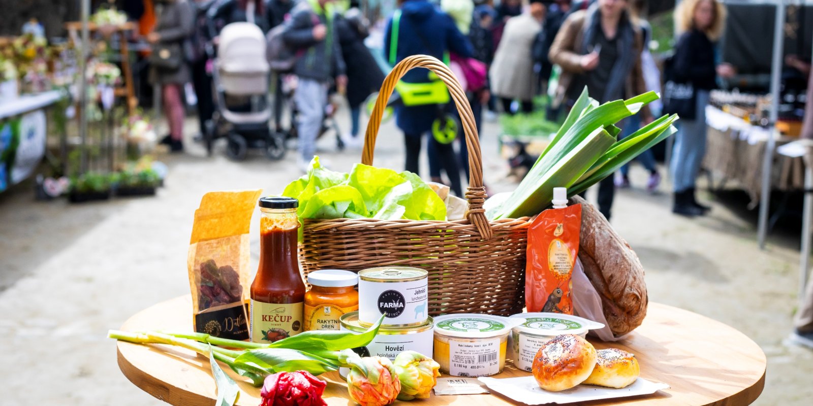 Farmářský trh na Parkánu