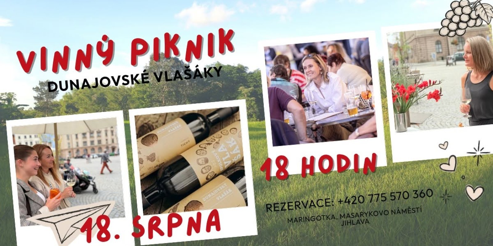 Vinný piknik - Dunajovské vlašáky