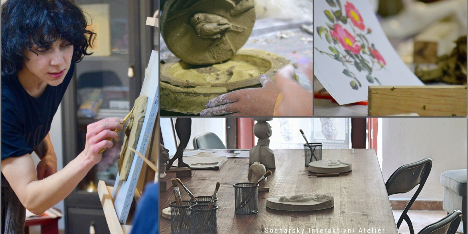 Sochařský workshop: Reliéf na téma "Anděl Strážný" 