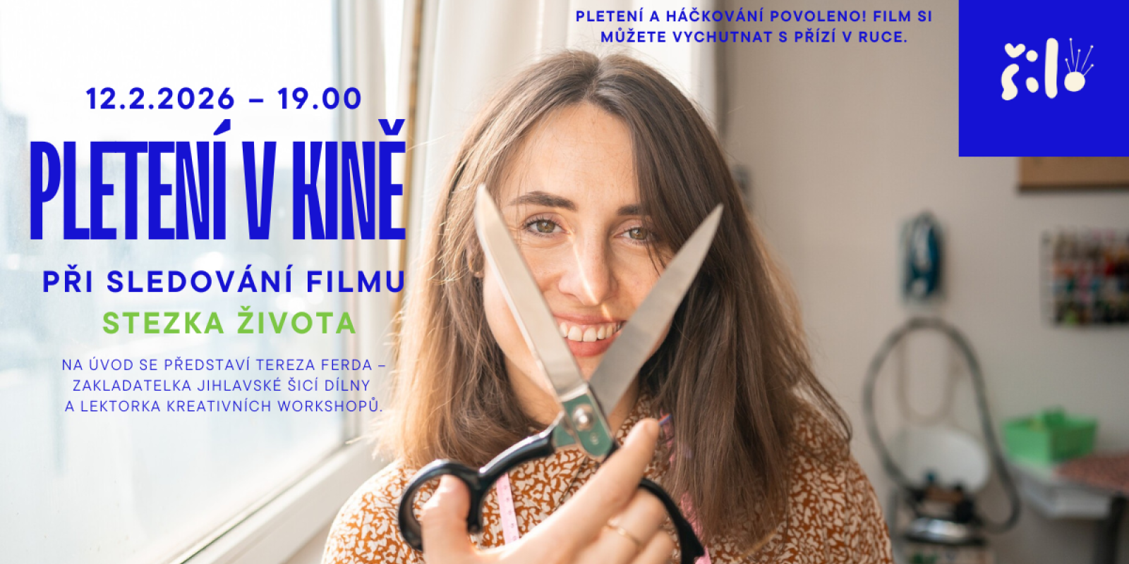 Pletení v kině + film Stezka života 