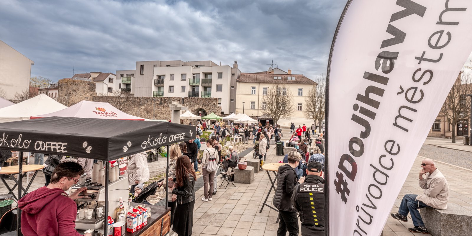 Farmářské trhy v Jihlavě