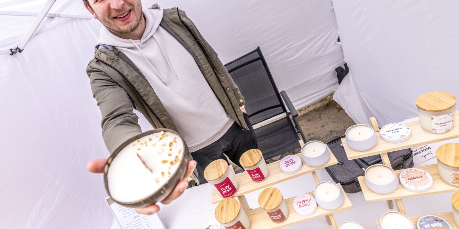 Farmářský trh na Parkánu