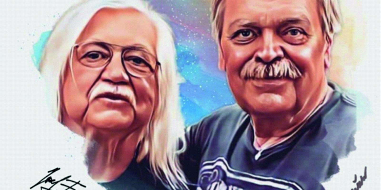 DVA BARDI ZE SEMAFORU - Josef Fousek a Miroslav Paleček