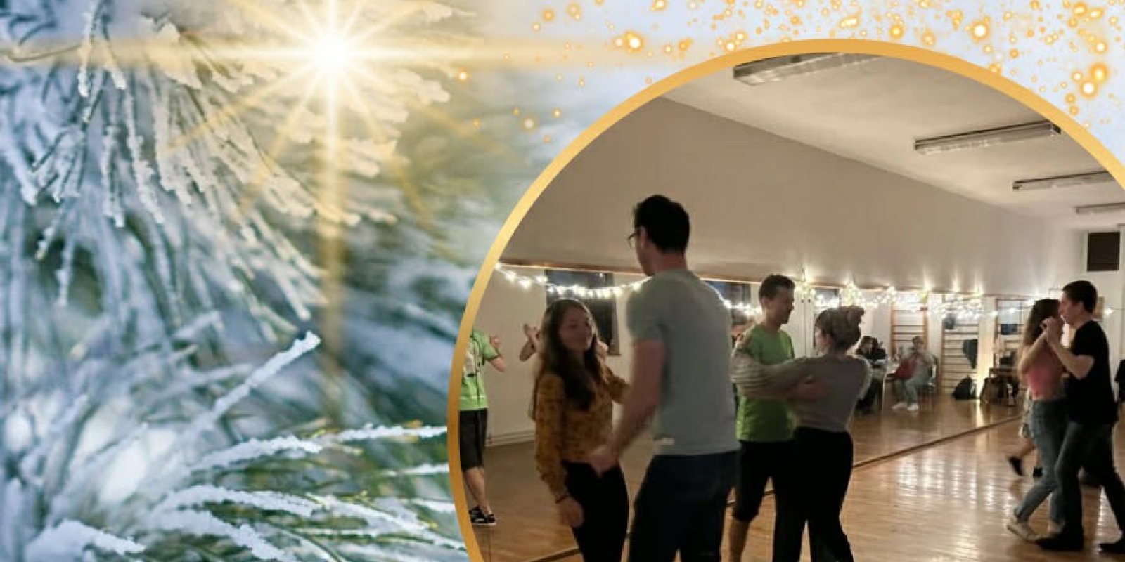 Vánoční tančírna v baletním sále DKO 