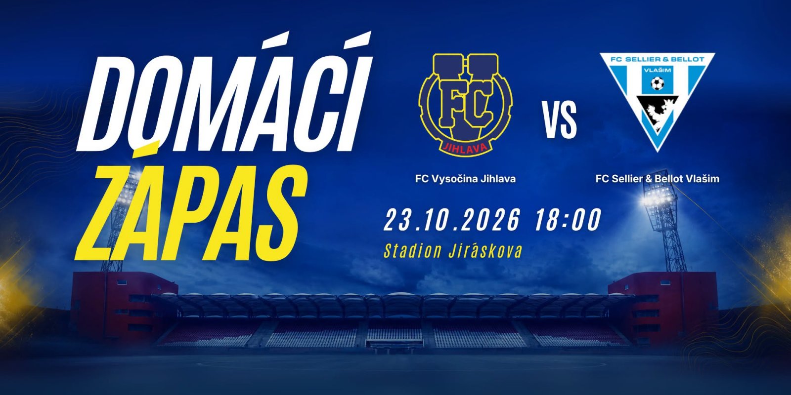 FC VYSOČINA JIHLAVA : Vlašim