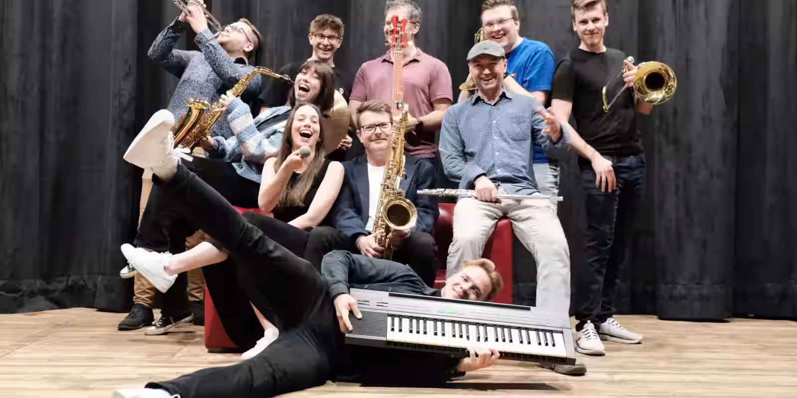 Letní koncerty na náměstí: Sebranka jazz orchestra  