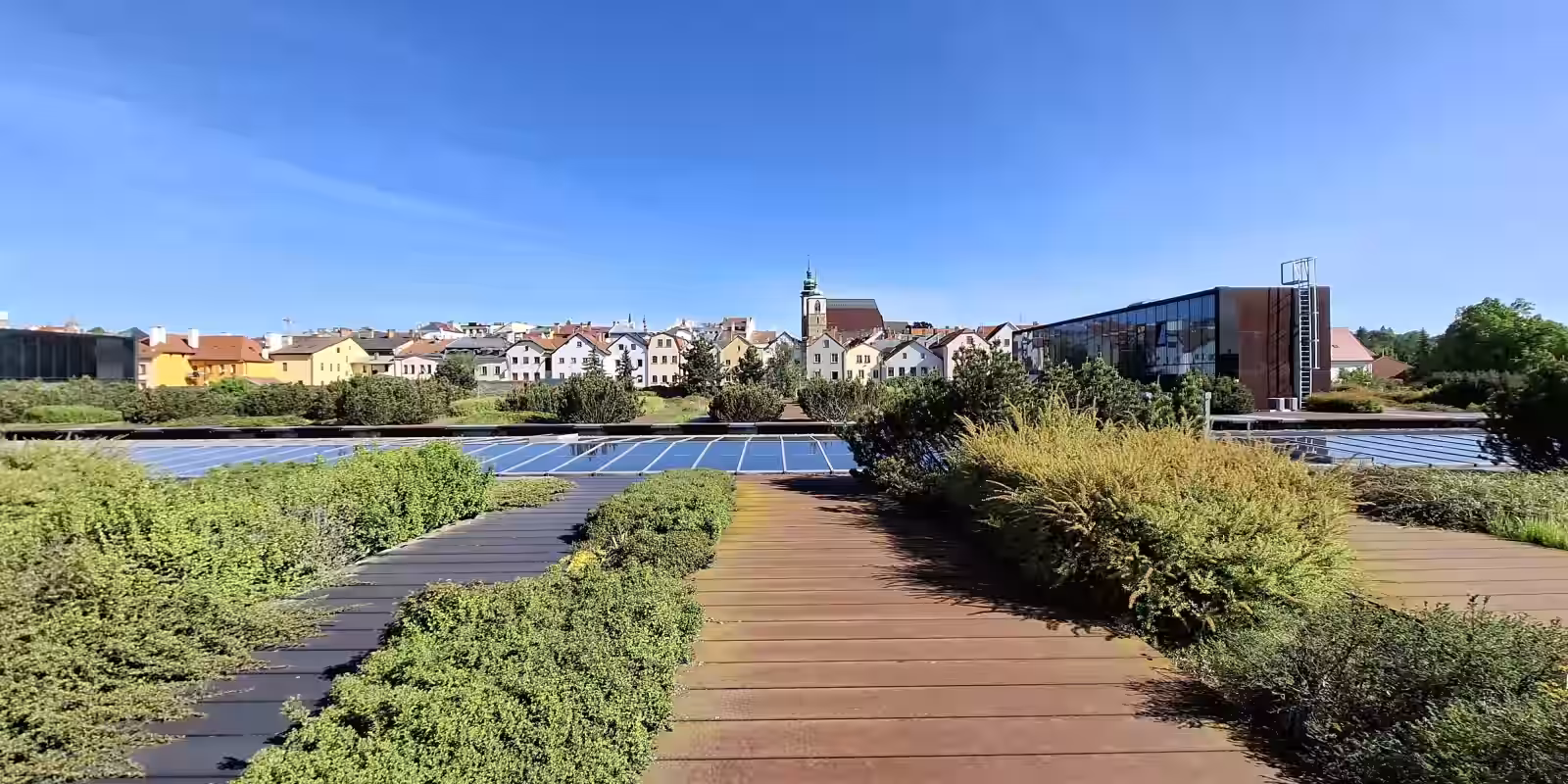 Komentovaná prohlídka - Po střeše Cityparku za krásami jihlavských výhledů 