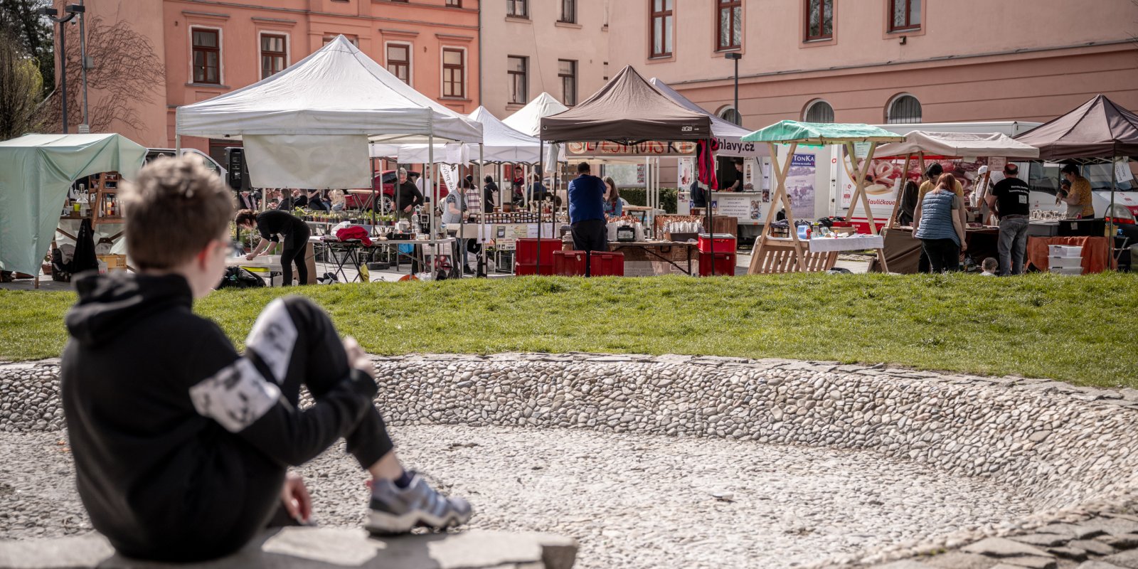 Farmářské trhy v Parku Gustava Mahlera 