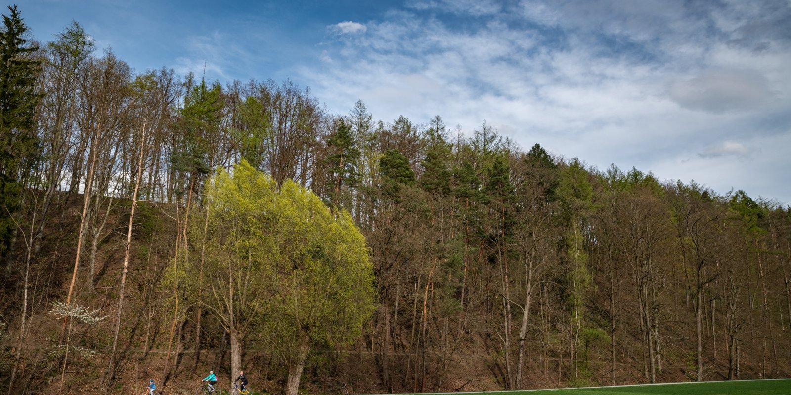 Cyklistický okruh lesoparkem Heulos