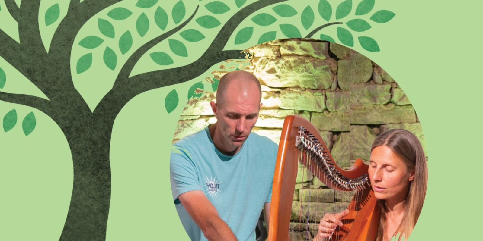 Meditace s tibetskými miskami, harfou a mantrami