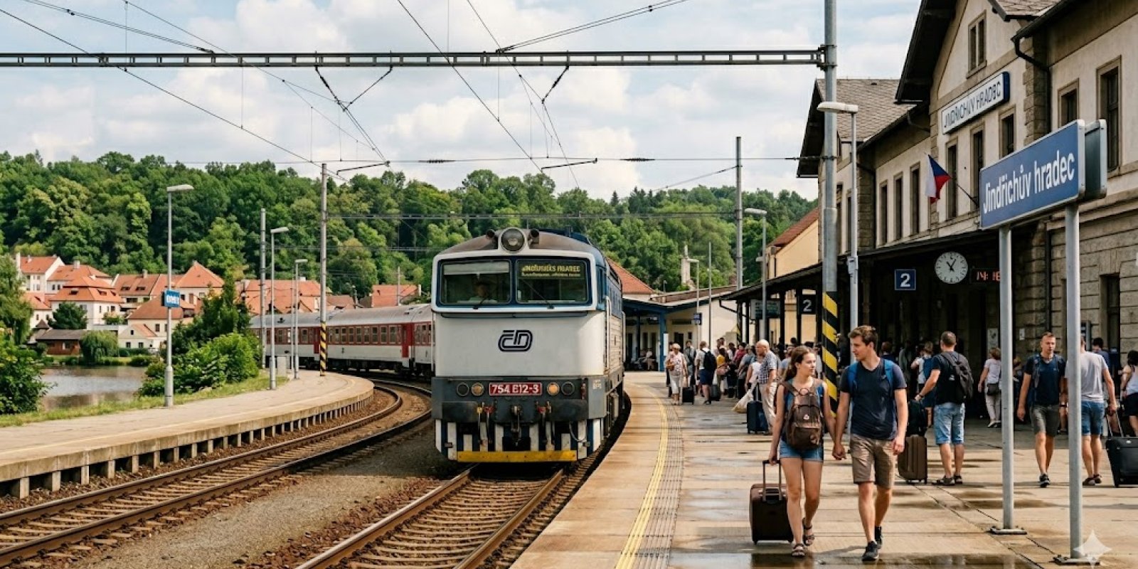 Vlakem do Jindřichova Hradce