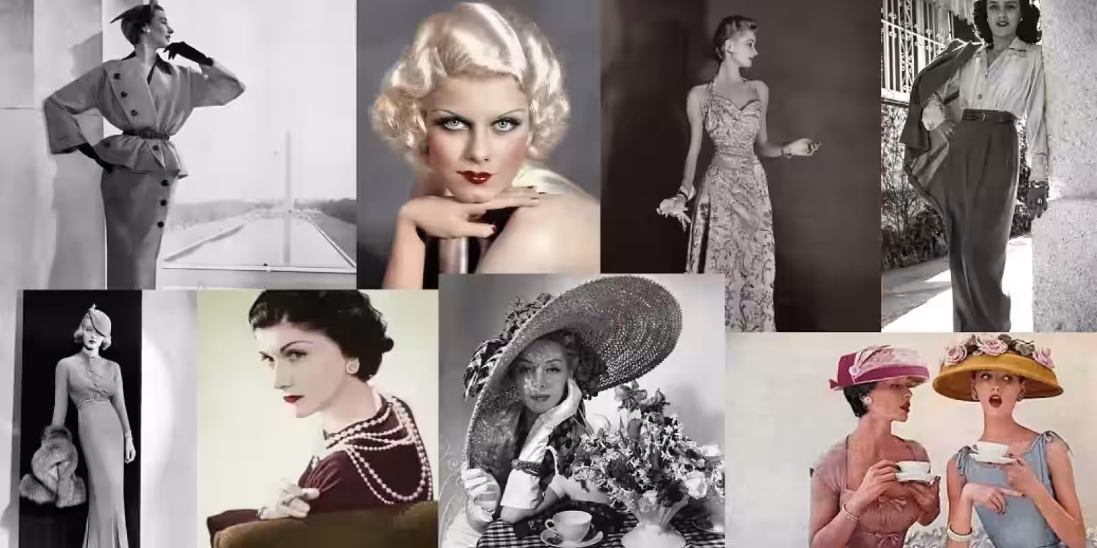 Móda, šperky, líčení 50. léta  