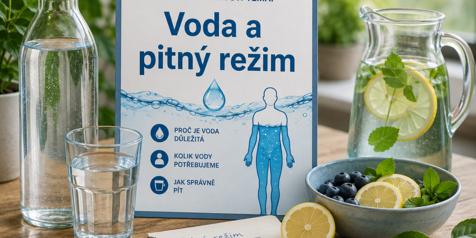 Beseda na aktuální zdravotní téma: Kvalita pitné vody a zásady pitného režimu