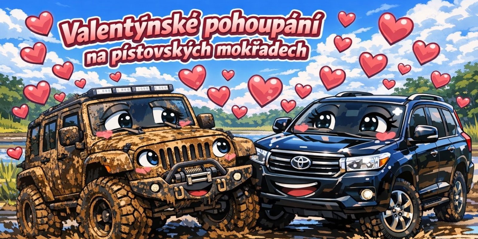 Valentýnské pohoupání na Pístovských mokřadech 