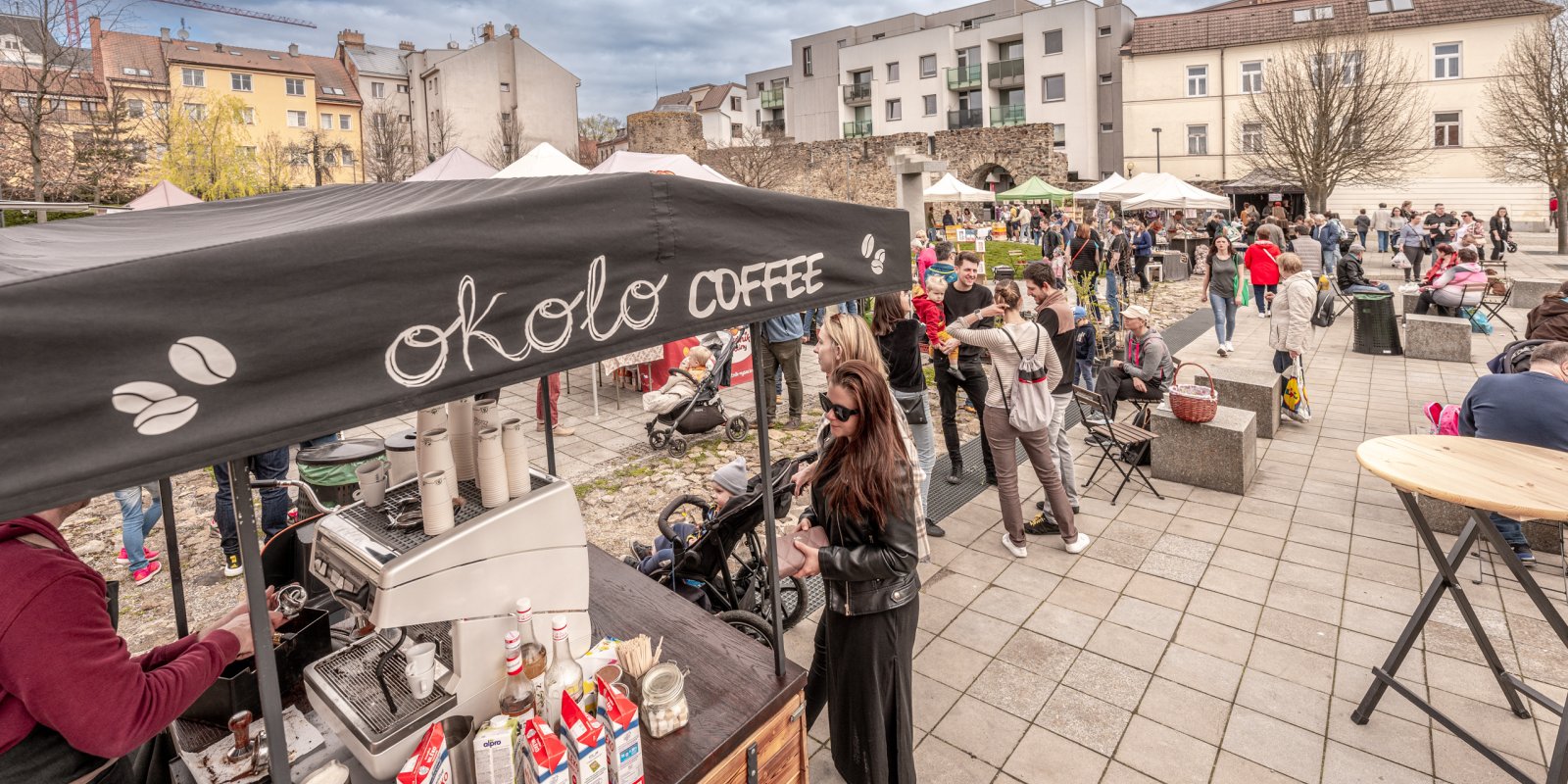 Farmářské trhy v Parku Gustava Mahlera