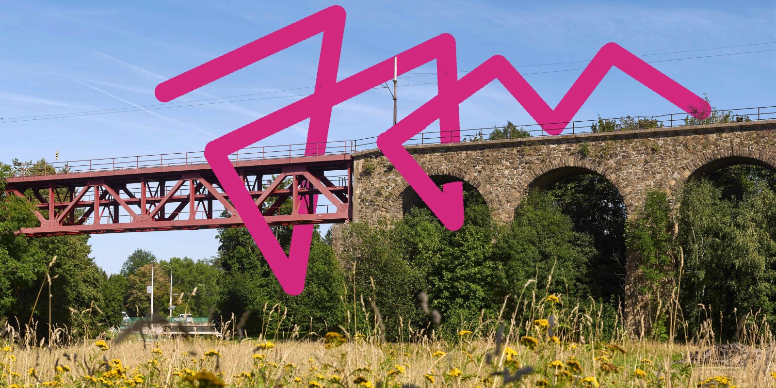 JAM procházka Richard Cila: Mosty a bytové domy drážní architektury