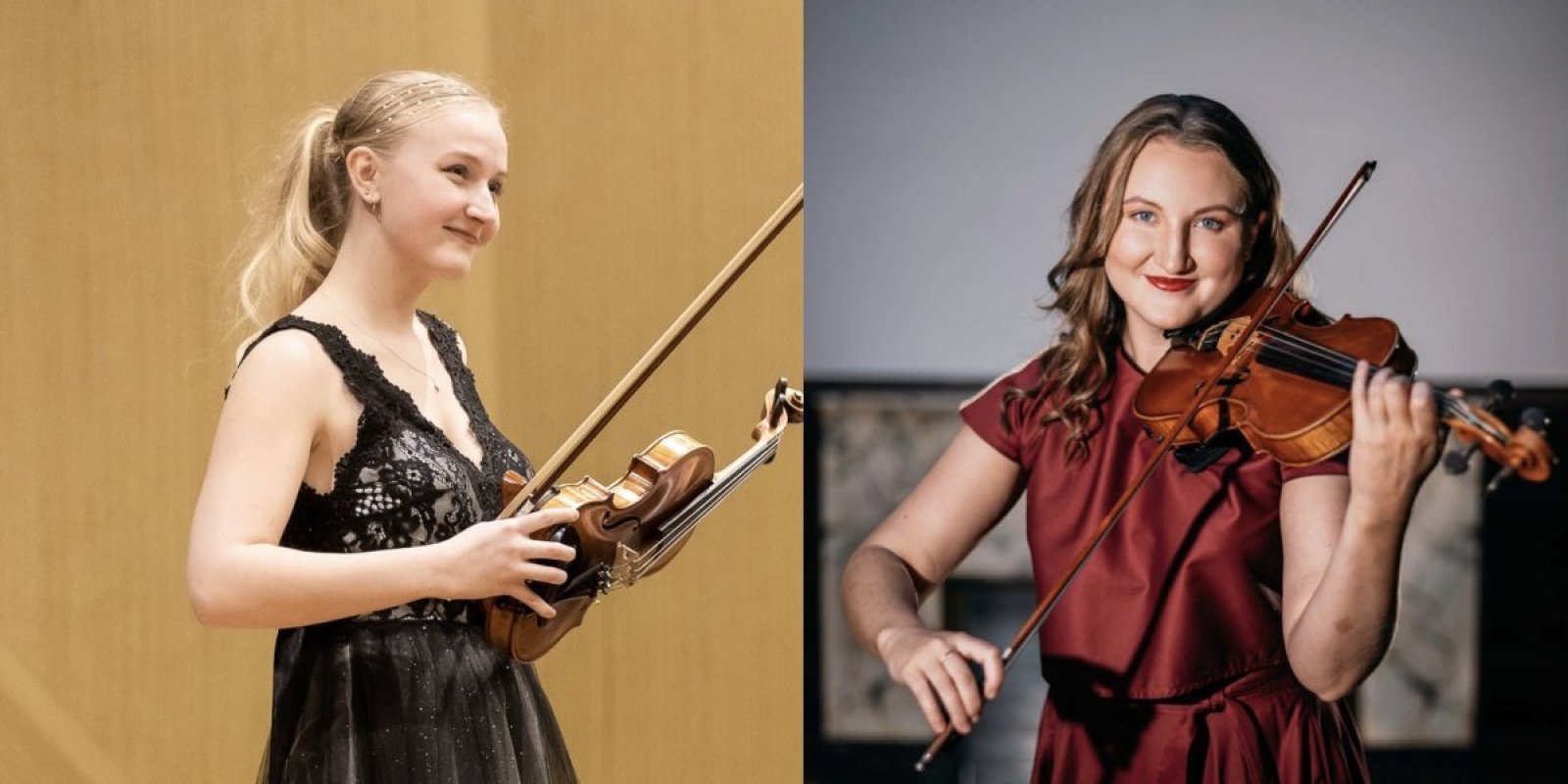 Houslový recitál Julie Grabowské a Pavlíny Pulicarové