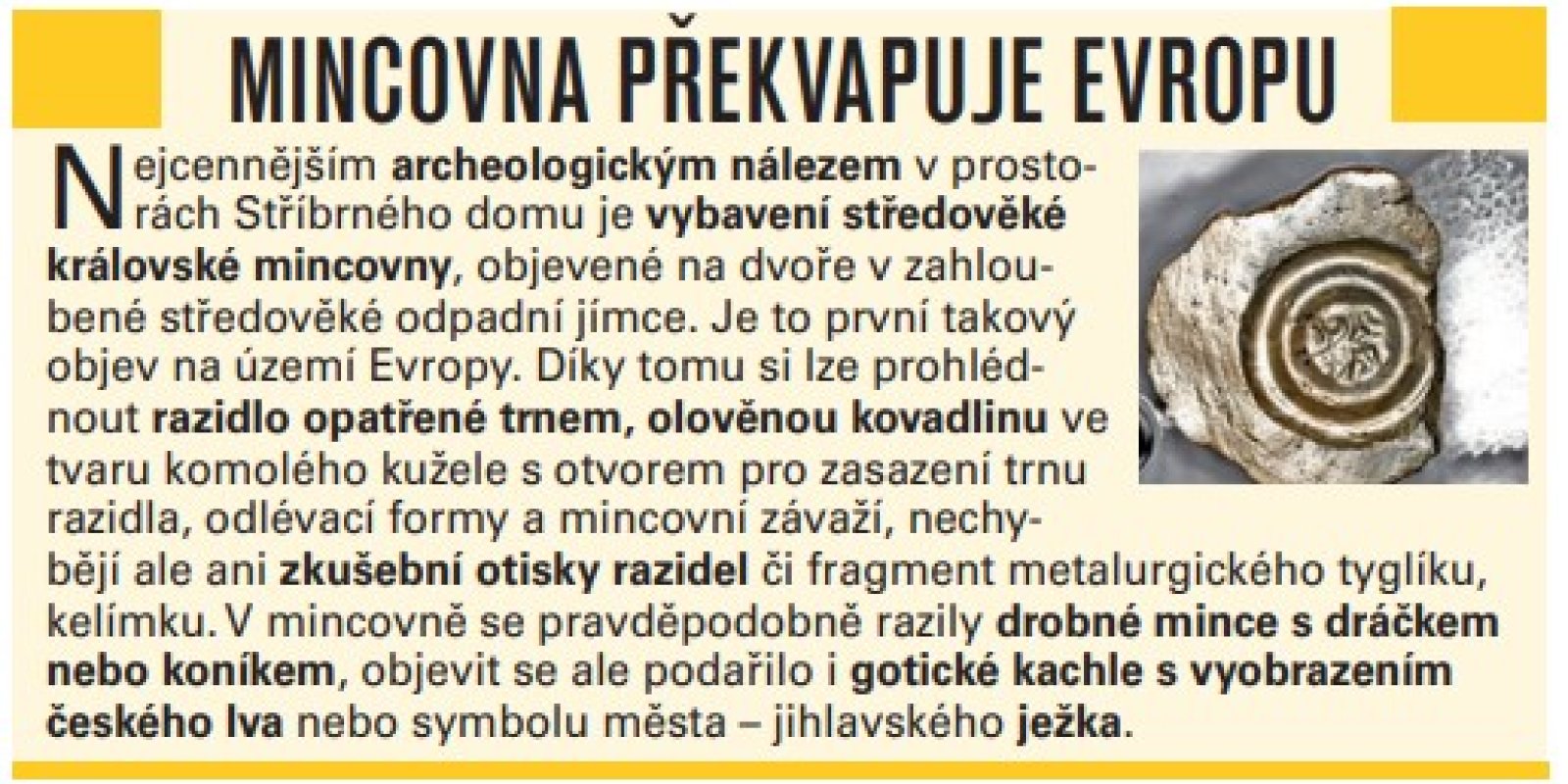 Ve Stříbrném domě ožívá dávná sláva Jihlavy