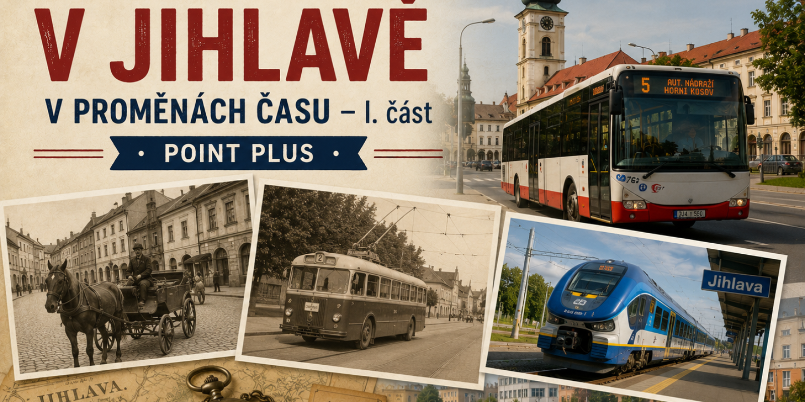 Doprava v Jihlavě v proměnách času - II. část