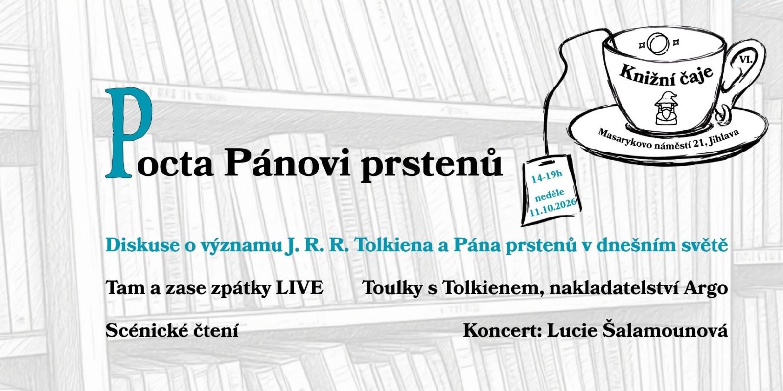 Knižní čaje VI. Pocta Pánovi prstenů
